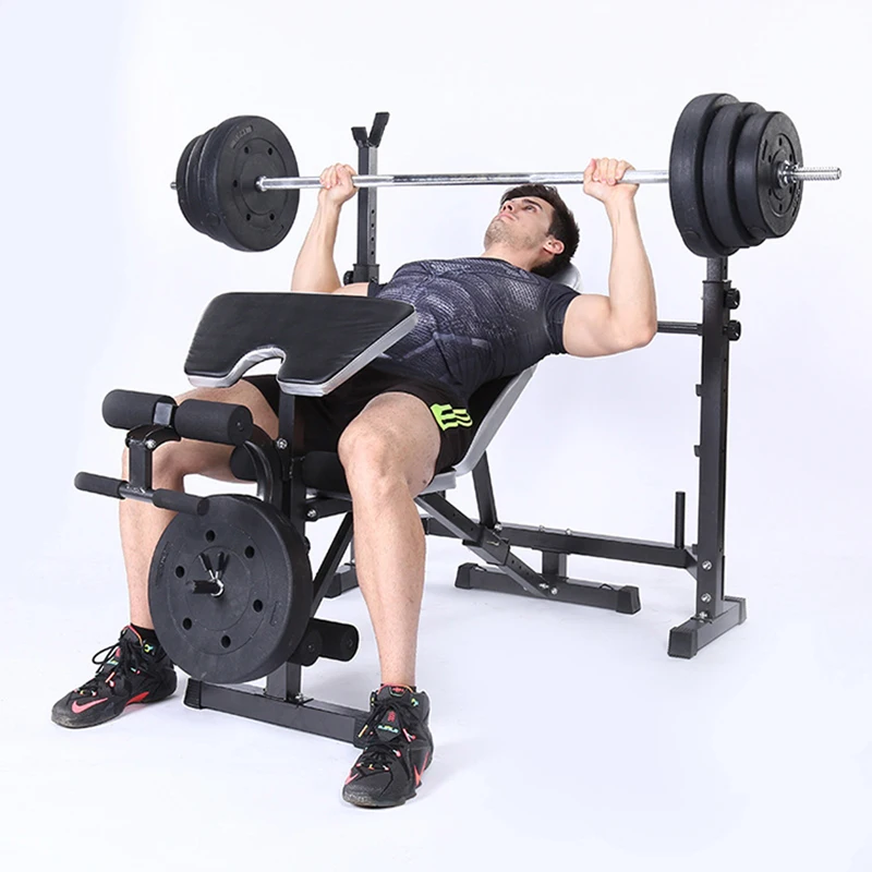 
olympic multifunctional weight lifting fitness hyperextension adjustable gym bench 