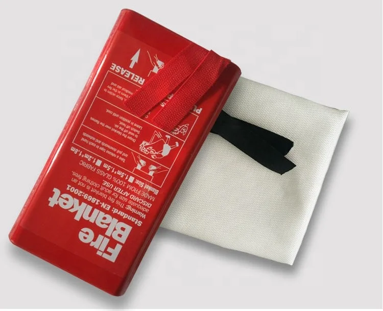 Heat Insulation Fire Resistance Protection Blanket Fire Extinguisher 1.5*1.5m 100% Glass Fiber 100% Fiberglass 100 Pieces 7 Days