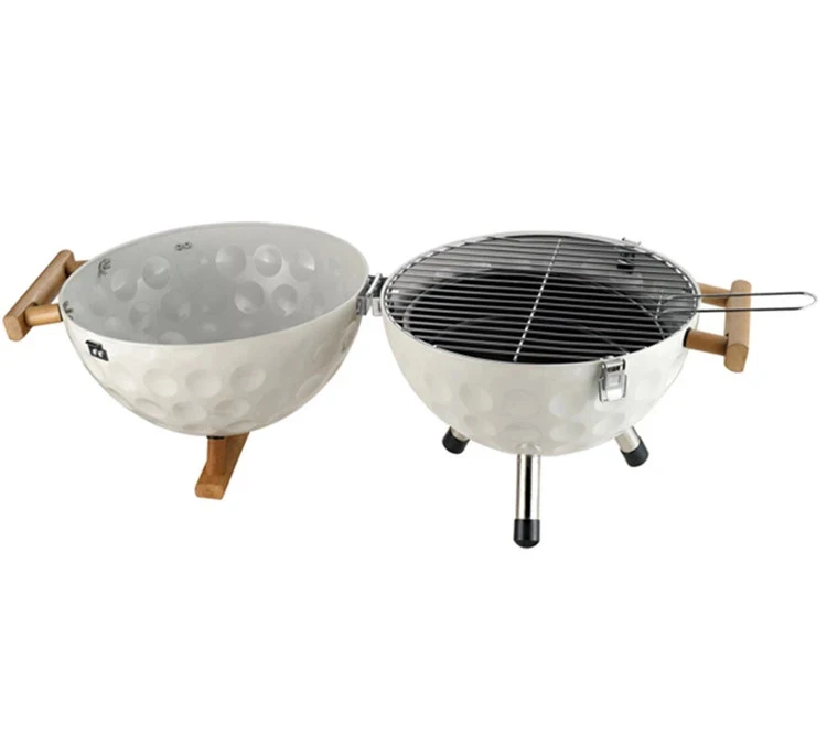 Hot selling Portable mini 14-inch spherical charcoal round bbq  grill for sale