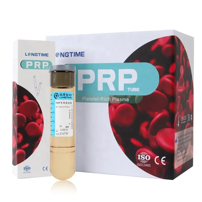 Долгосрочные 30 мл прозрачные стеклянные Плазменные разделительные трубки для крови
