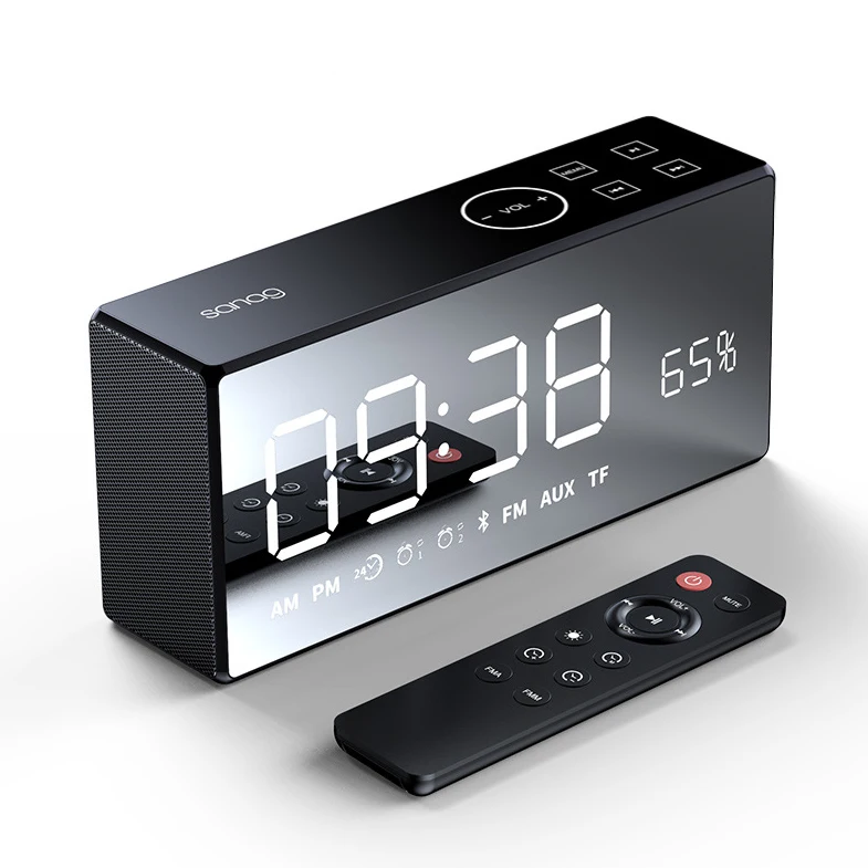 Latest Speaker with Loud Stereo Sound Support AUX/TF/Touch/Remote Control Wireless Speaker for Smartphone/Android/PC