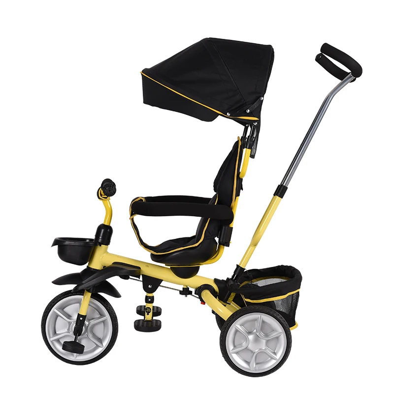 2024  fashion hot sale wholesale folding baby safety walker tricycle for babies 4 in 1