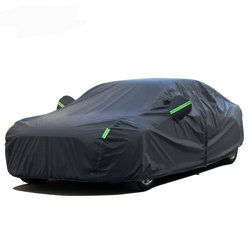 Universal uv protection weatherproof outdoor waterproof customized club auto car covers for hail protection