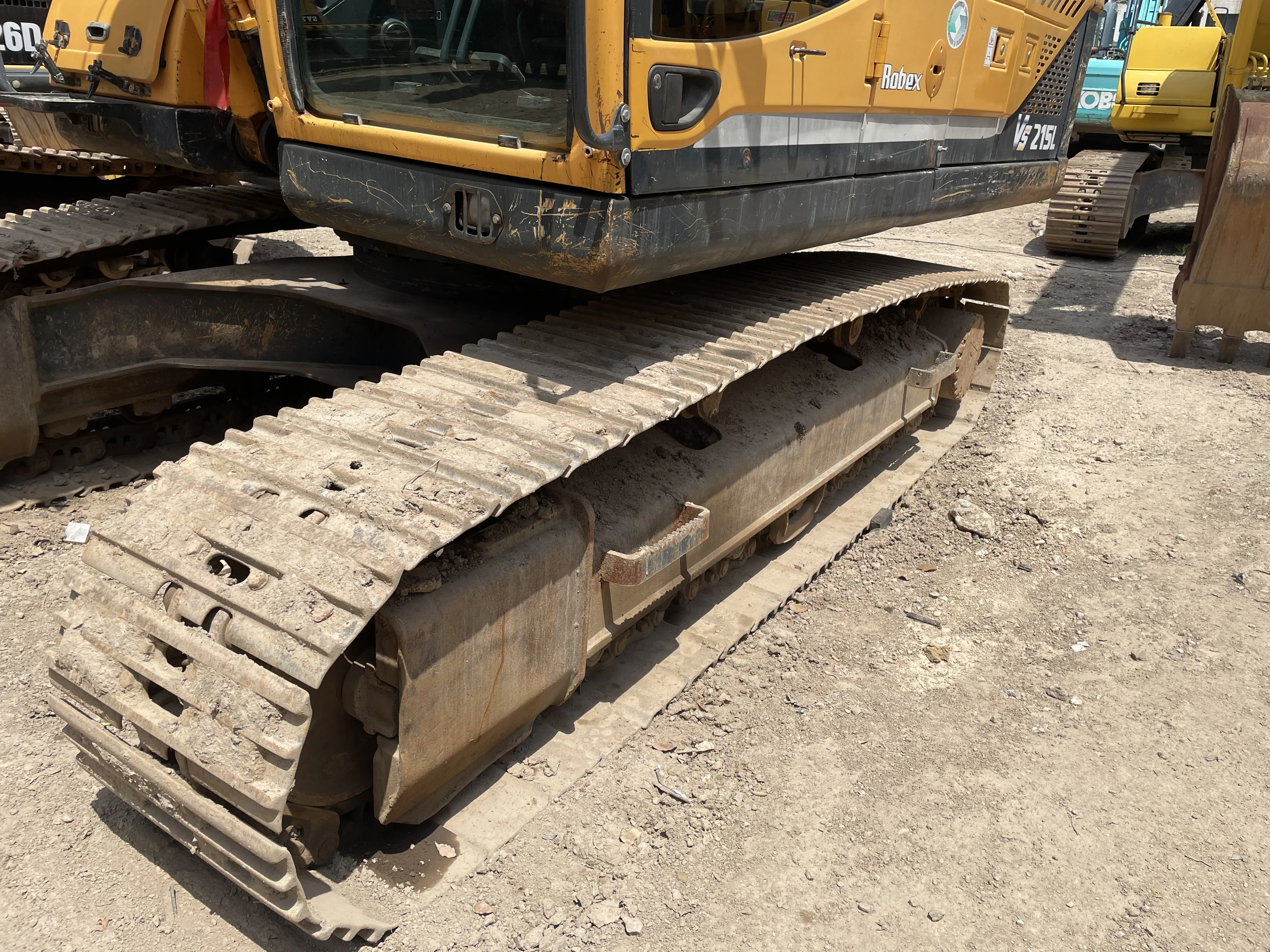 used hyundai  215l 225-7 225lvs 225vs 60w-7 210w-7 210w-9 215-7 hydraulic crawler excavator 21.5ton high quality japan original