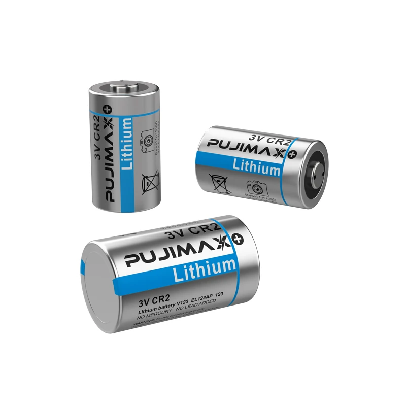 PUJIMAX 1pcs 3v lithium cr2 battery cell disposable lithium ion 3v cr2 camera li ion battery for flashlight polaroid