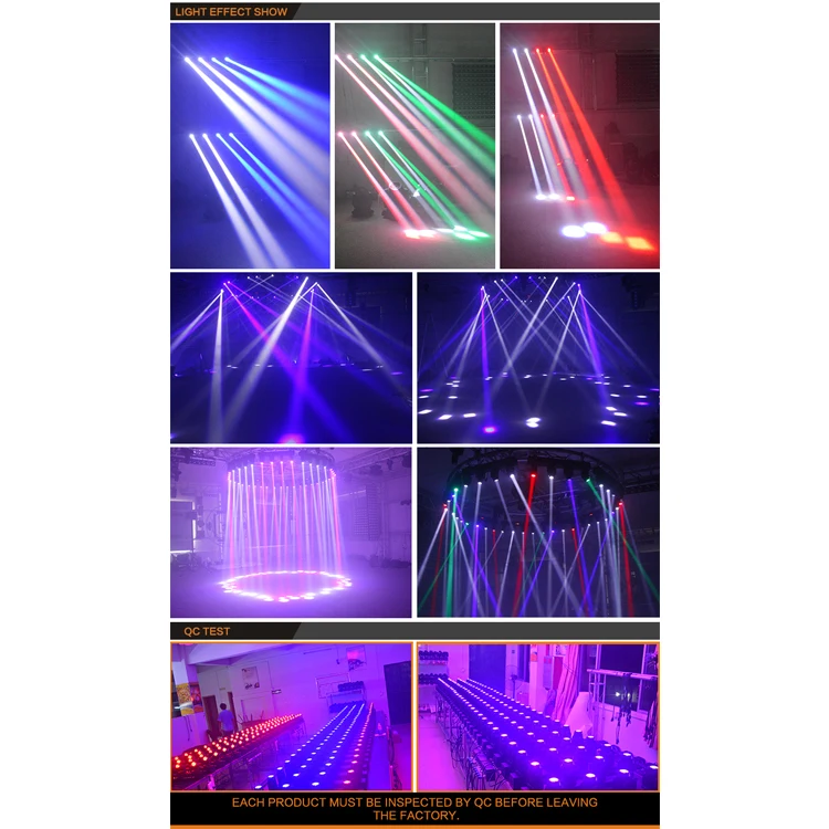 4x32W 200W RGBW moving head beam bar led lights for night club disco dj party show