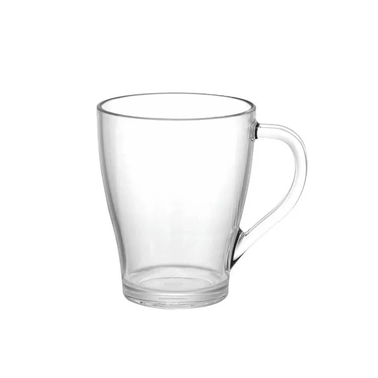 fashion unbreakable coffee mugs polycarbonate coffee cup mug 400ml 13.5oz clear plastic coffee mug custom logo