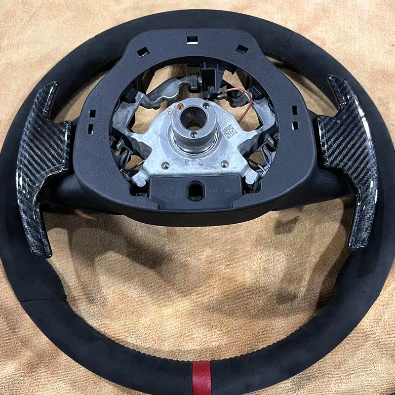 Сменное рулевое колесо из углеродного волокна удлиненное весло для Nissan 2017-2021 GTR R35