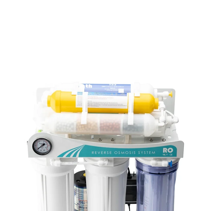 Brand quality granule activate carbon filter 75 gdp domestic ro water system purifier water filter machine price