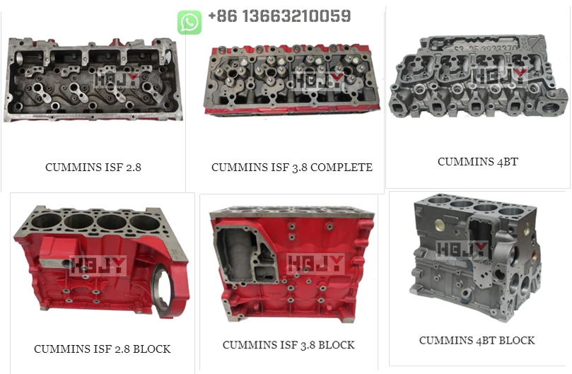 Brand New ISDe 4.5 QSB4.5 4ISDE cylinder head Part No. 4941495 C4941496 for Cummins