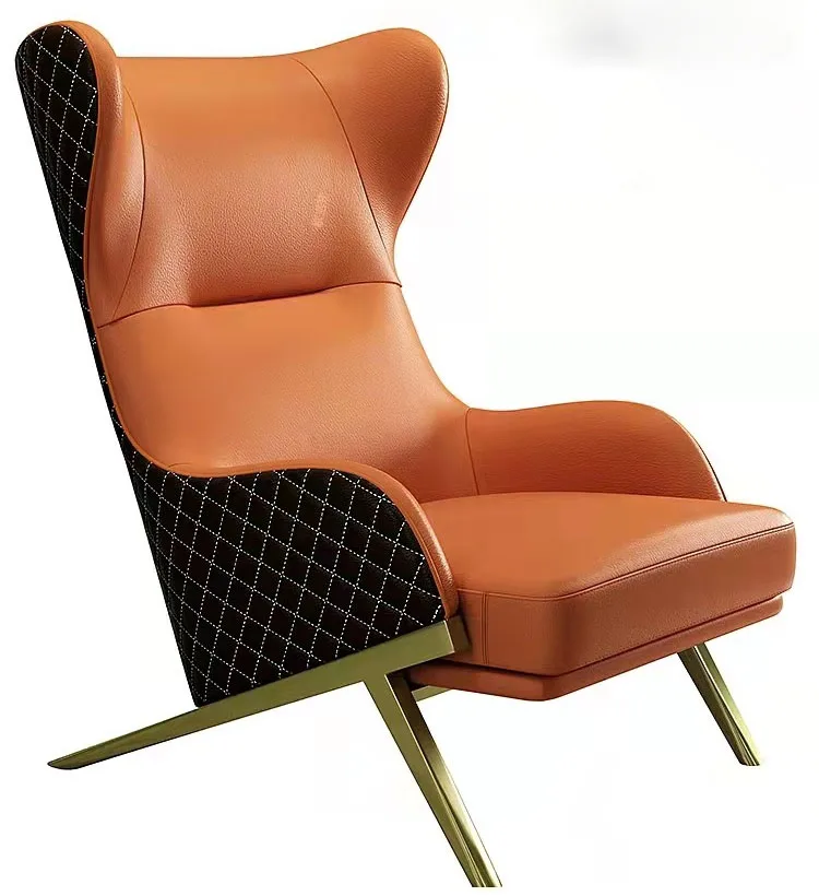 Italian high quality synthetic leather modern sofa furniture living room  upholstery factory direct customized manufacturers