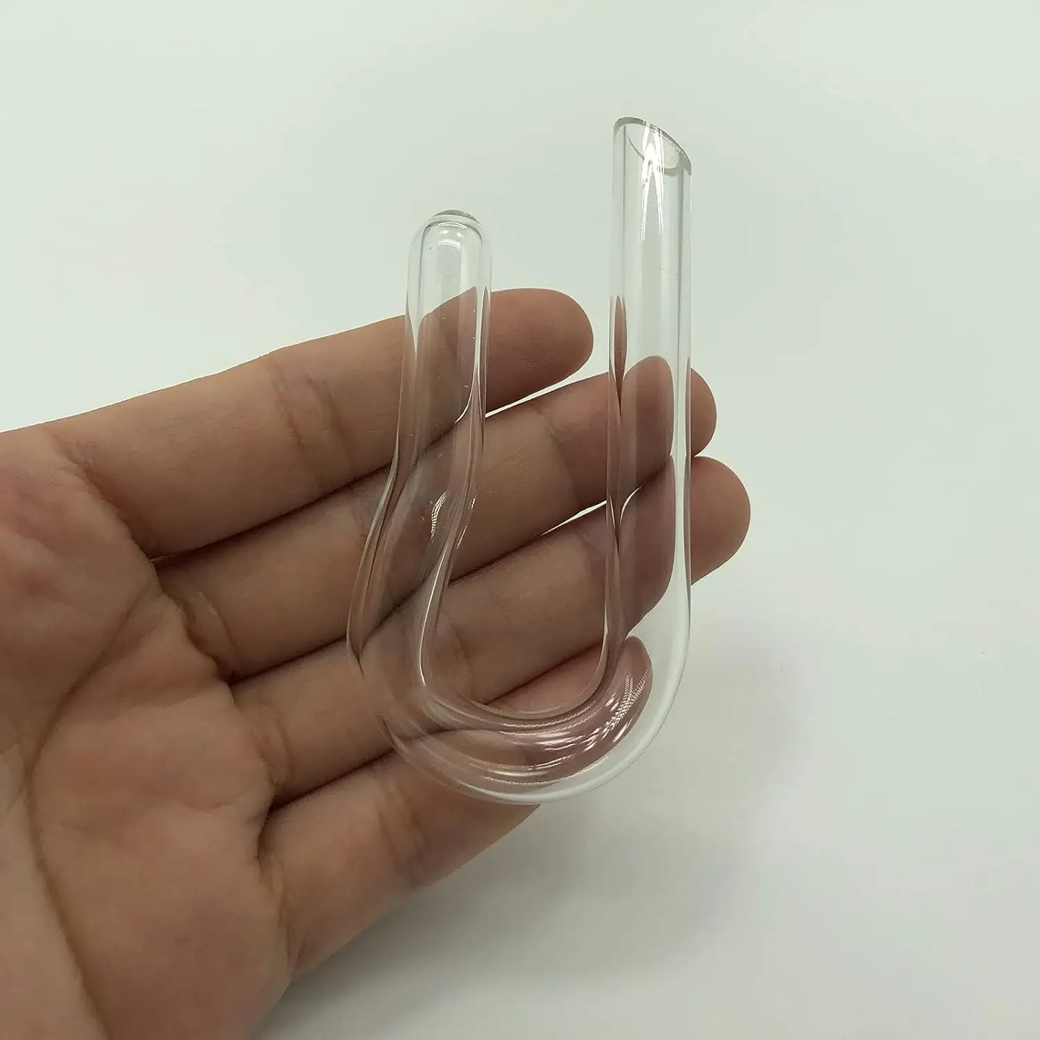 CO2 Drop Checker Water Shape Glass Hang On Monitor CO2 Indicator for Aquarium Planted Fish Tank