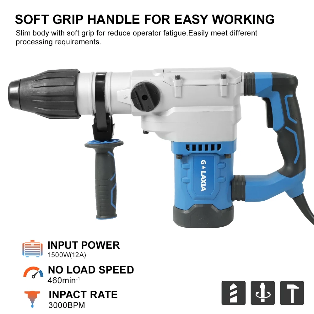 Galaxia 1500W professional Electric Rotary Hammer high quality for guarantee