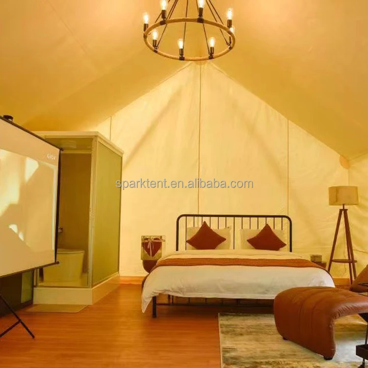 Outdoor Modular House Shape Luxury Glamping Safari Resort Tent for Sale