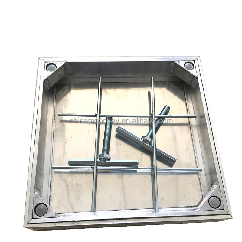 Heavy duty aluminum manhole cover Rectangle manhole cover