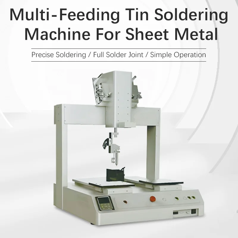 The Latest Hot-Selling Multi-Feed Soldering Machine Intelligent AI Programming Automatic Soldering Machine