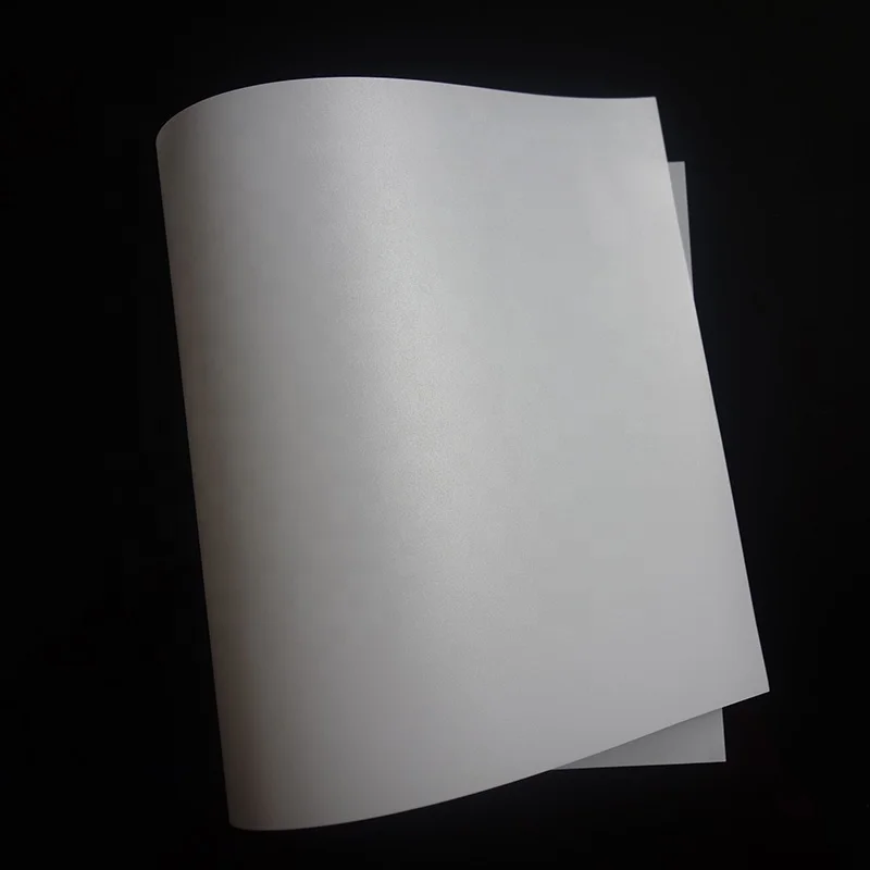 Sand-matte white polypropylene sheet frosted white pp sheet for stationery use