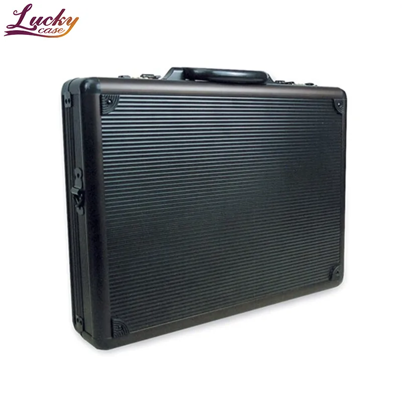 17' Aluminum Laptop Case Briefcase portable aluminum case for documents and laptop