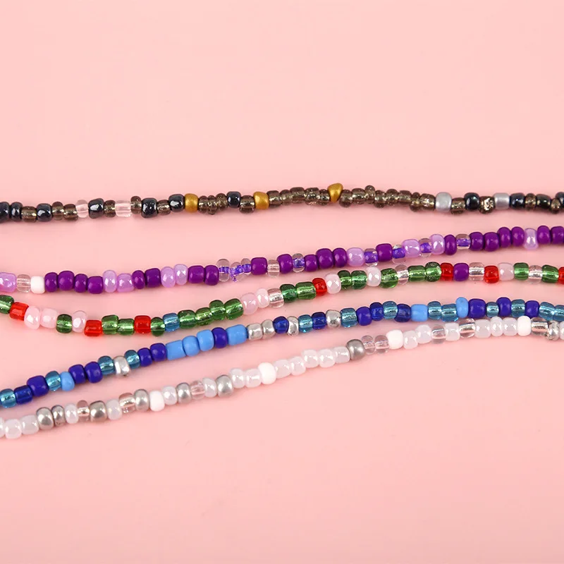 2022 Hot Sale Cheap Anti-Lost Kids Masking Chain Holder Seedbeads Glasses Chain strap