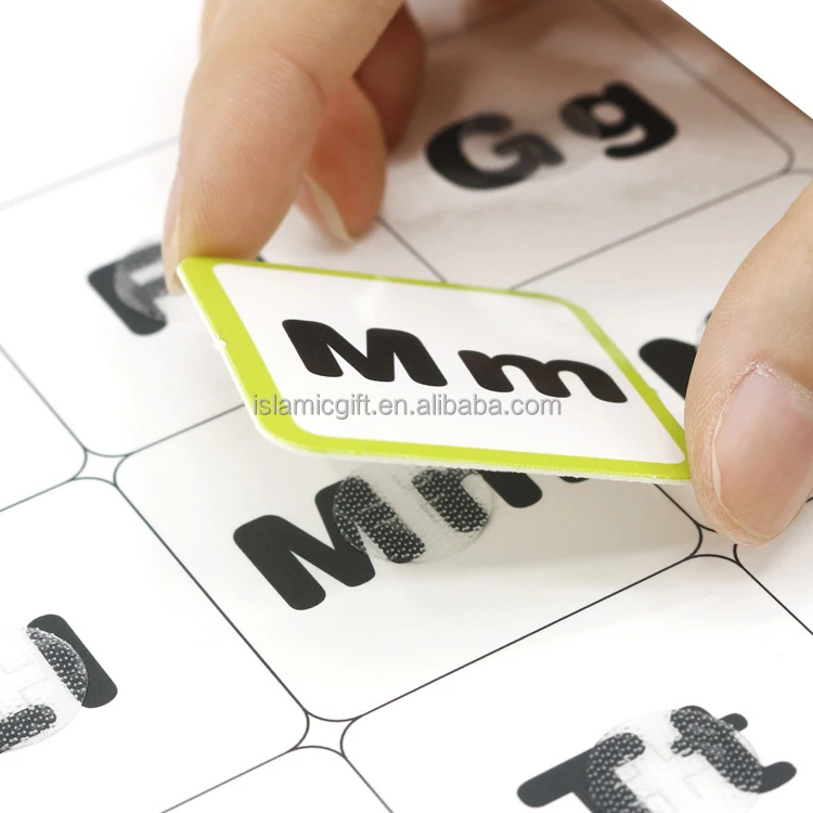 Custom Kids My Preschool Learning Spanish Animals Shopping Writing Velcro Stickers Montessori Busy Book