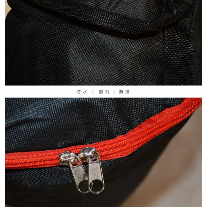 Custom Drum Carry Case Bag Soft Gig Bag Backpack Musical Instrument Accessory Waterproof Black Shoulder Backpack