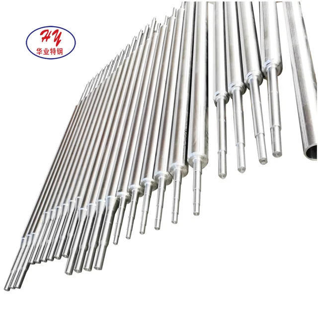 Customized heat resistant wear resistant centrifugal casting bar roller  in heat treatment furnace