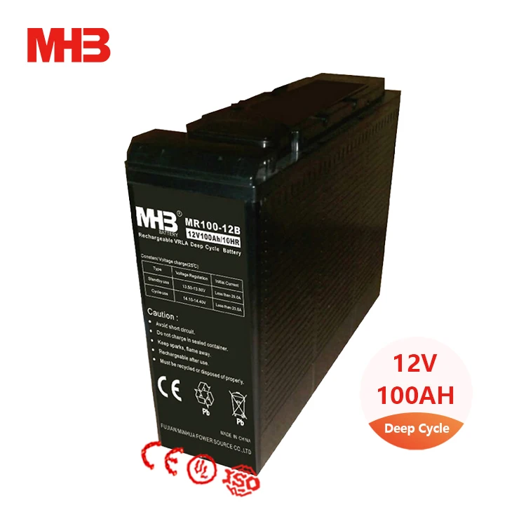 MR100-12B для хранения солнечной энергии 12 В 100 А/ч