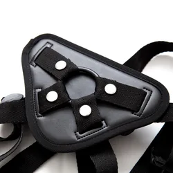 High quality rubber ring strap on harness without dildo hot selling strap on sex toy pants harness for lesbian playing