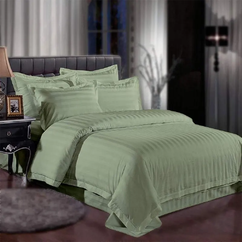 Blanket Hotel Mr and Mrs Bedding Sets 100% Cotton with Pillow Case Cotton Bed Sheet