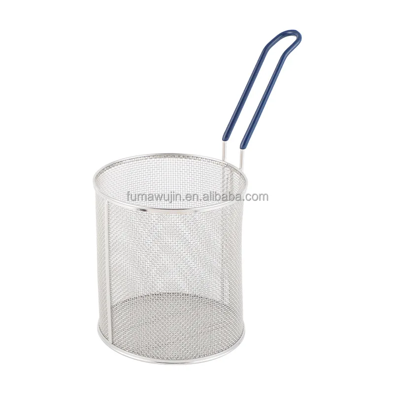 SS colander for noodles multifonction spaghetti vegetables filter basket fine mesh pasta basket cooking