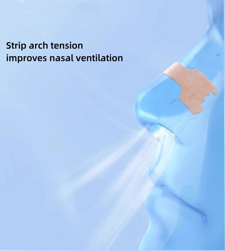 Hot selling Comfortable medical Anti Snoring Sleep Strips Sticker better sleeping Mouth Seal Tape Mouth tape