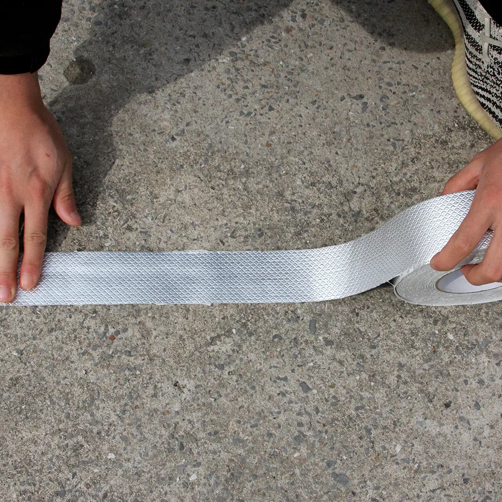 10cm 15cm Rubber Waterproof Adhesive Sealant Tapes Aluminum Foil Butyl Tape For Repairing Tubes