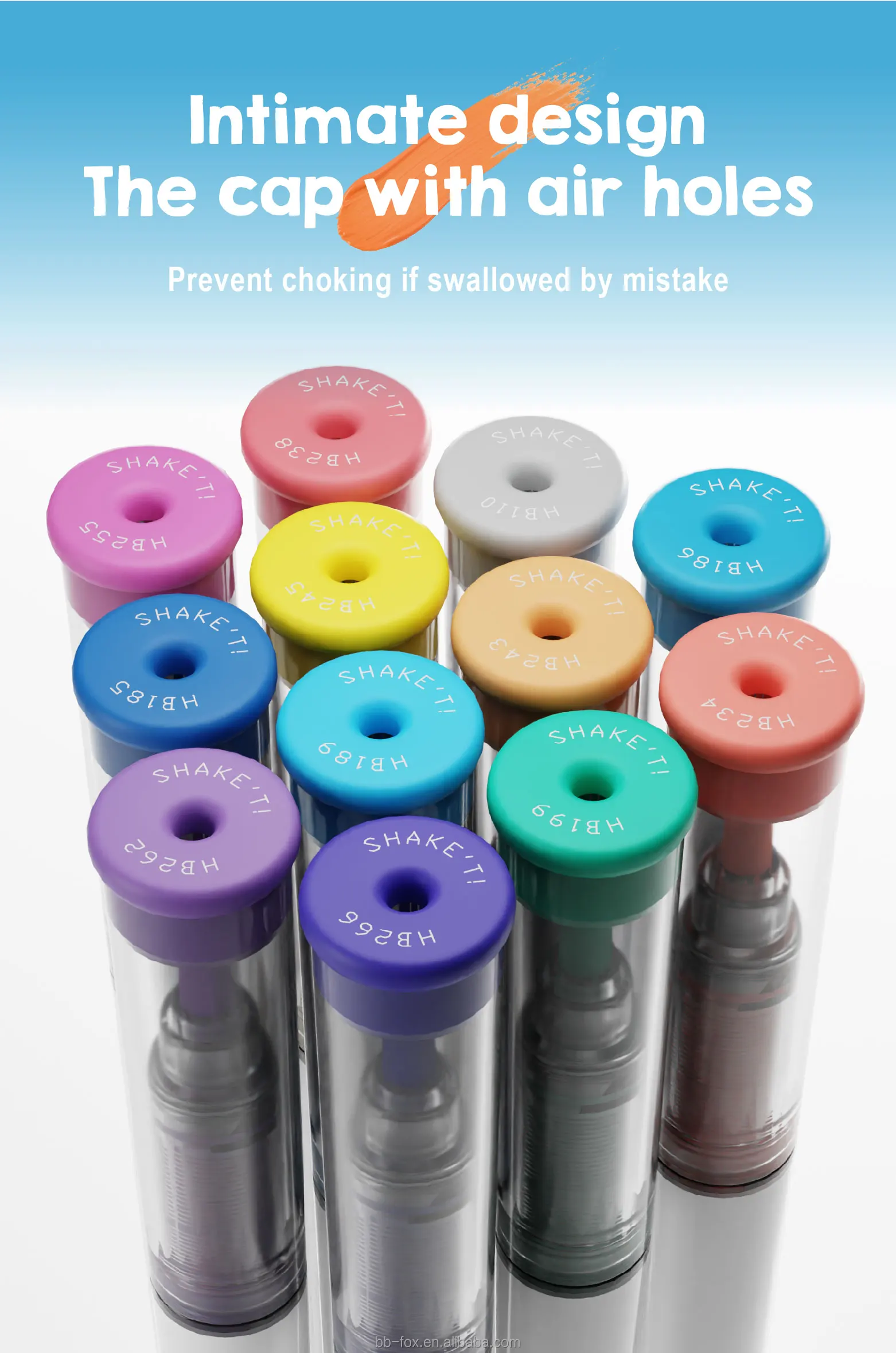 Acrylic marker Classic 12/24/36/48/60 color Large factories can draw on wood, glass, ceramics, paper, clothes