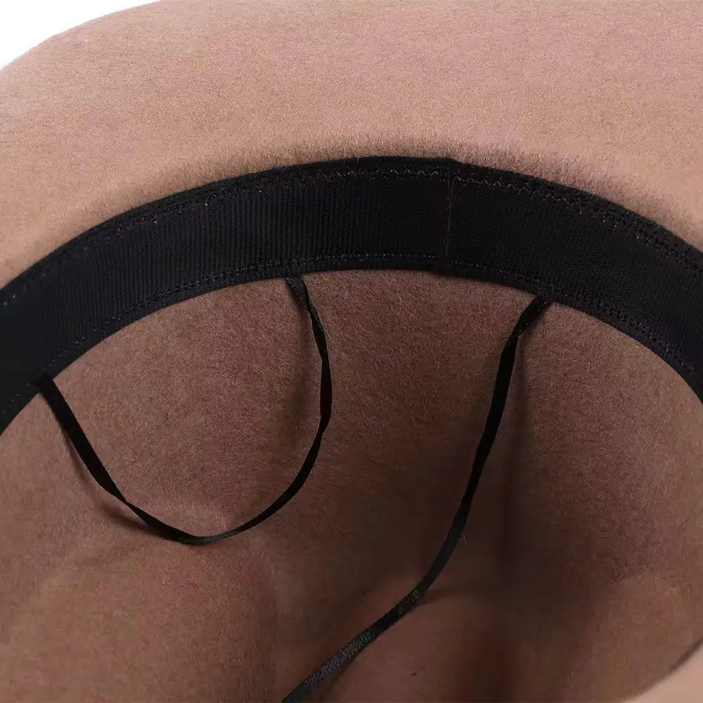 Flash Sale Hot Selling Cheap Custom Felt Western Classic Casual Cowboy Felt Hat