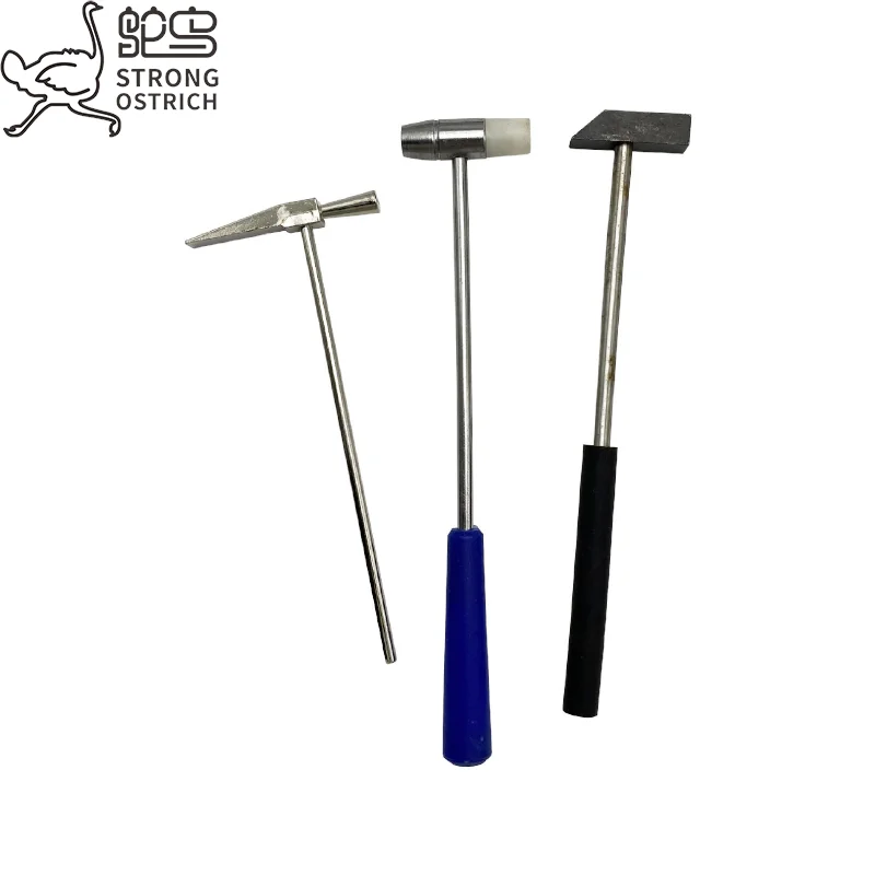 Strong Ostrich Factory Supply Jewelry Gold Steel Gold Square Head Tools Small Hammer Strength
