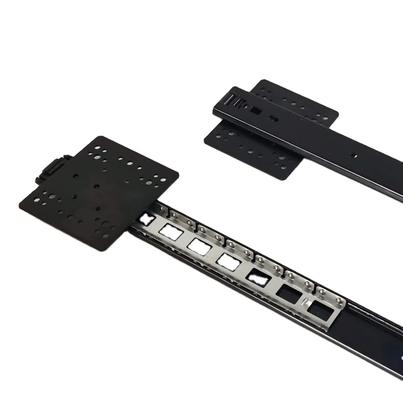 Folding Concealed Hidden Drawer Slide Rail Television Slide Normal Pocket Door Sliding