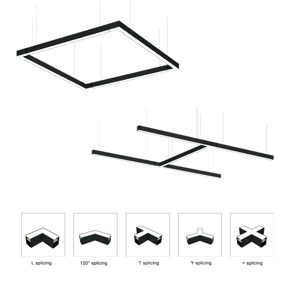 Hot Selling Aluminum Indoor School Classroom Blackboard 18W 36W 45W Smd LED Wall Washer Linear Lighting