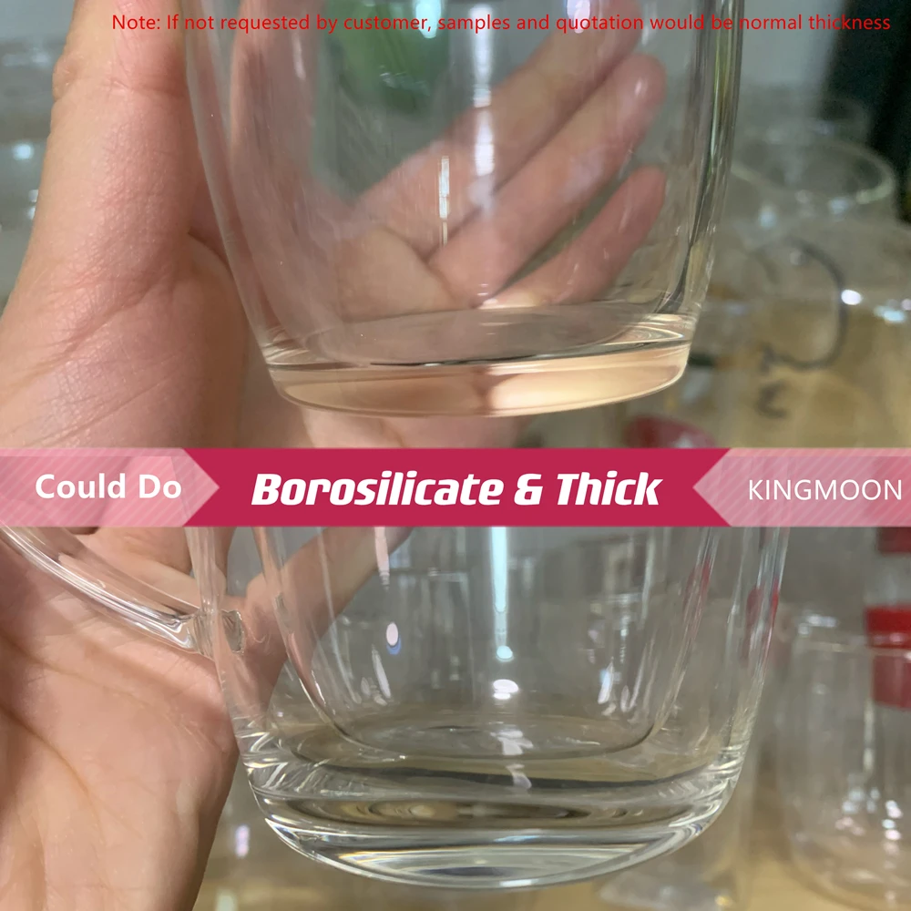 Glass Double Wall Tumbler Mug with Silicone Sealed Lid and Sleeve High Borosilicate Glass Portable cup for Coffee or Boba