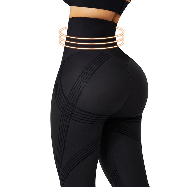 Waistdear изготовленным на заказ логосом новый дизайн 3D рисунком милого мишки 2 в 1 сжатием высокого утягивающий корсет талию машинка для стрижки облегающие эластичные подтяжка ягодиц штаны йоги