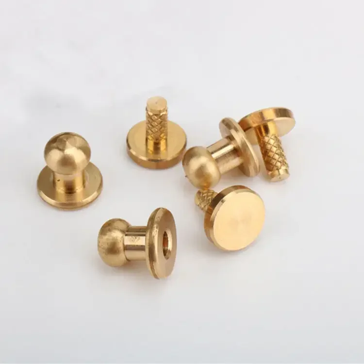 TOBO DIY Knife Handle Bolt Rivets Knife Dagger Fasteners Pivot Stainless Steel Screw Round Head M2 M5 M10