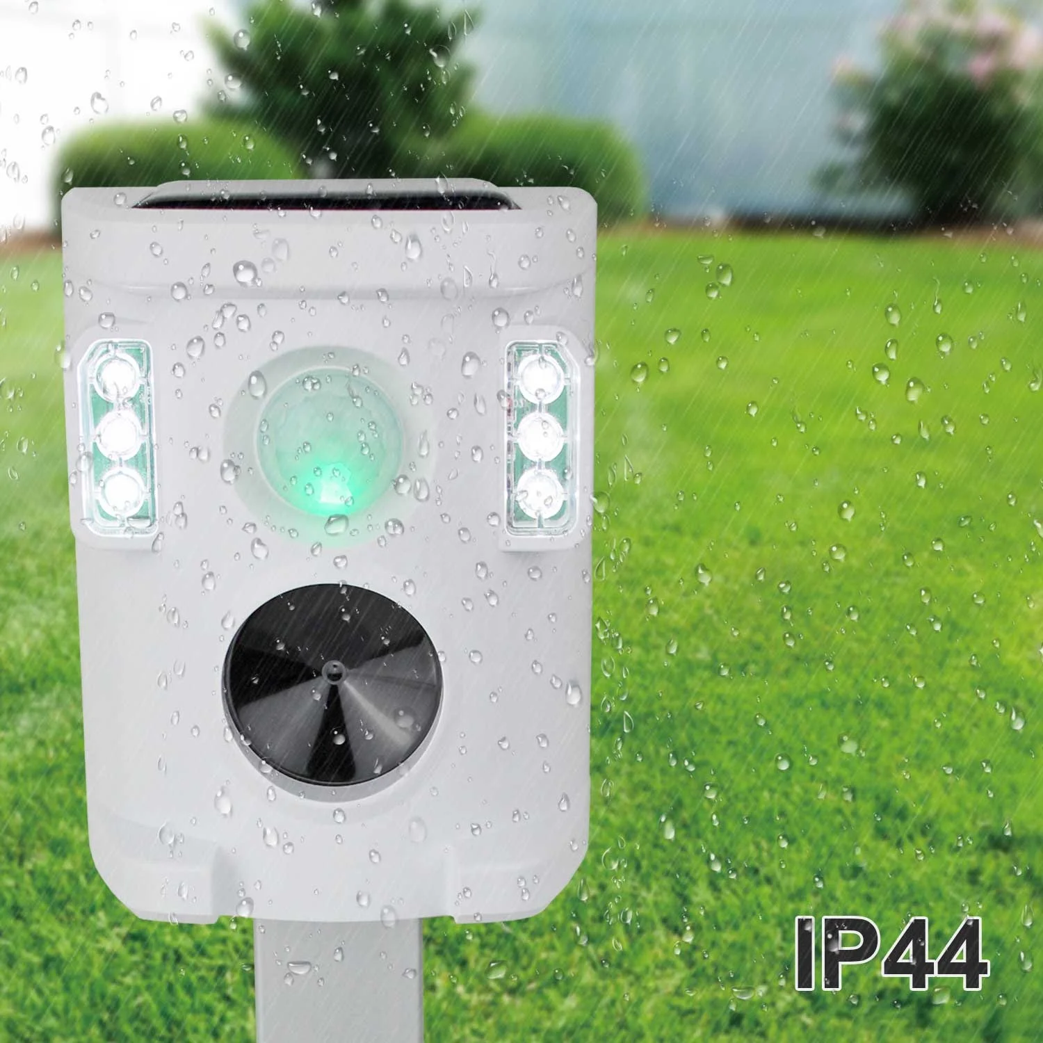 solar energy home appliances products solar powered sonic mole gopher and rodent deterrent solar sonic animal repellent