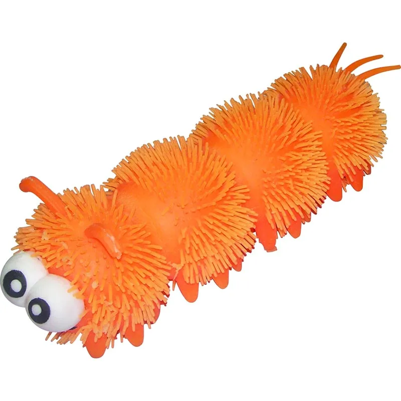 Factory whoelsale custom spiky worm puffer ball