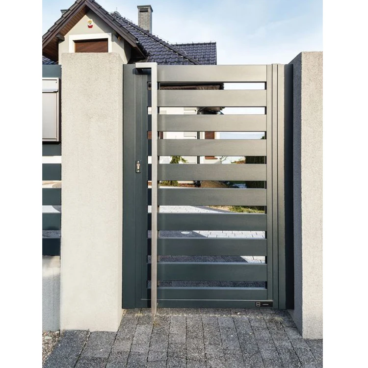 Outdoor paint colors wrought iron  stainless steel gate door design luxurious main gate design home