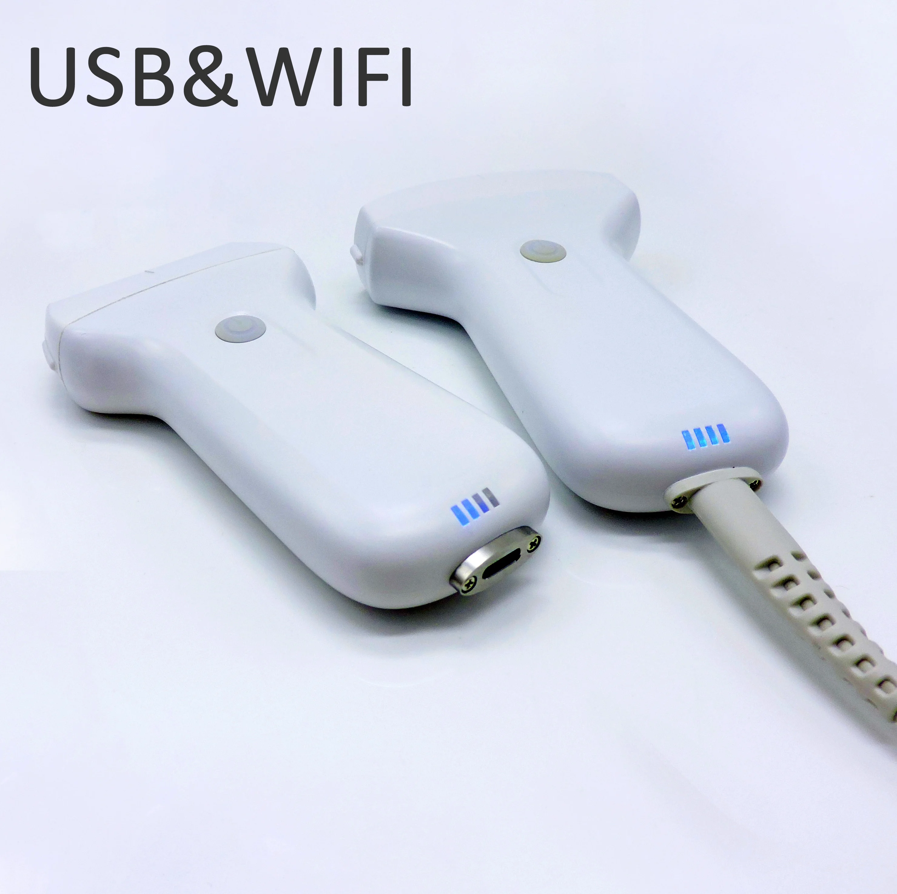  Konted Новый карманный ультразвук как USB так и Wi-Fi type-C с ультразвуковым зондом PW