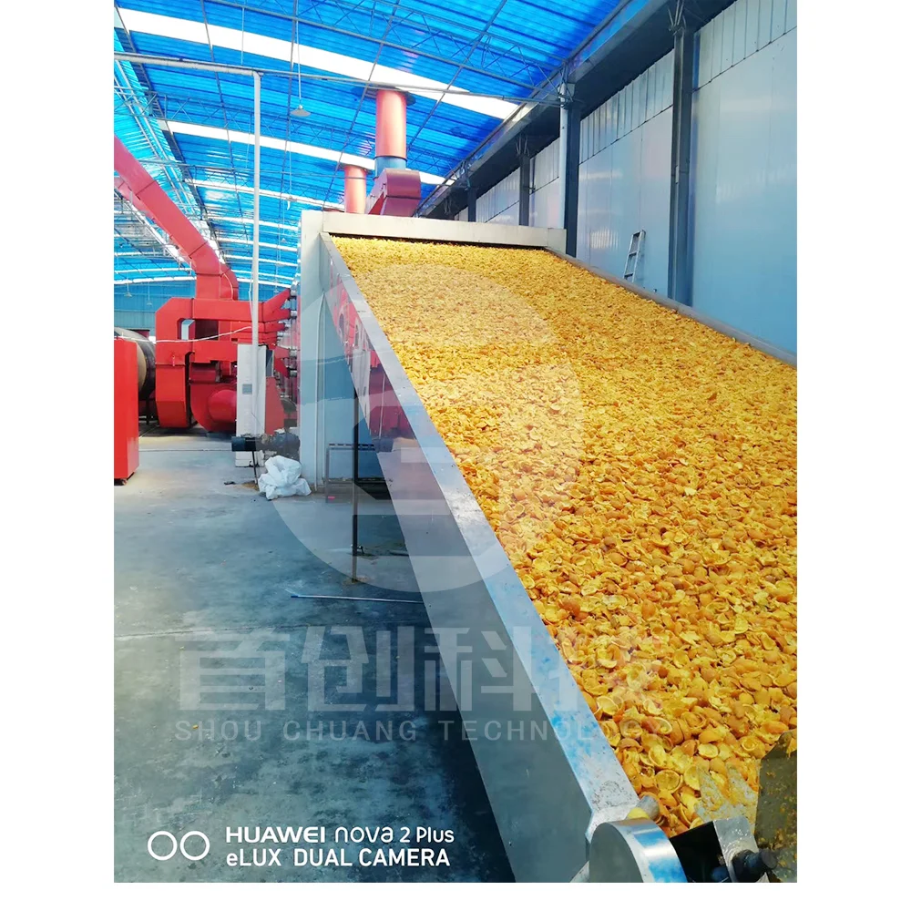 Yam flour starch drying machine fruit drying production line