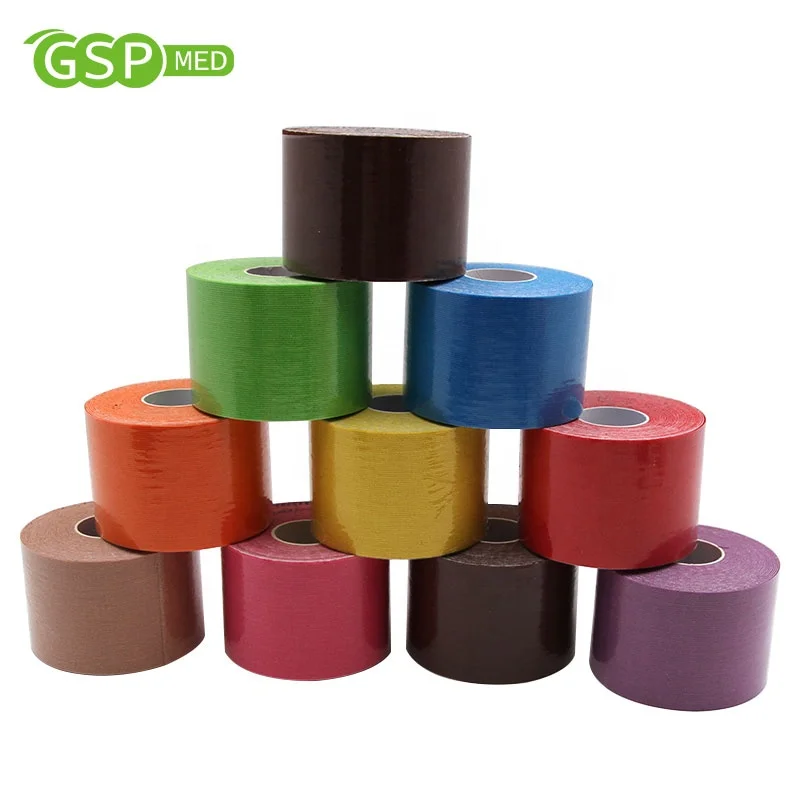 10cm*5m Waterproof Original Kinesiology Elastic Cotton Therapeutic Athletic K Tape Sports Muscle Tape