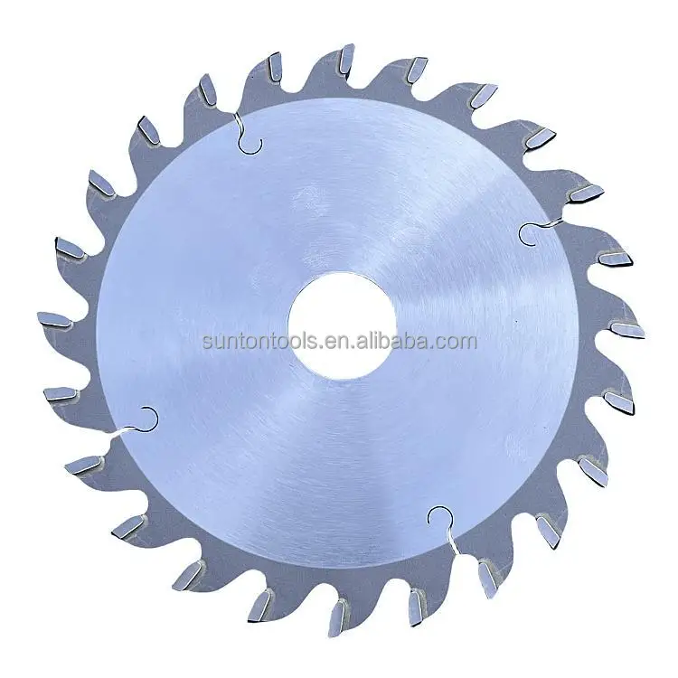 75 CR1 body 125*3.0-3.5*4.4*24T*22.23mm aluminium  milling blades 5inch tungsten carbide tipped alloy saw blade