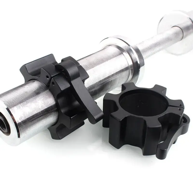 Wholesale Hot Selling Custom Weightlifting Most Popular Aluminum Olympi Bar Clamps Barbell Collar