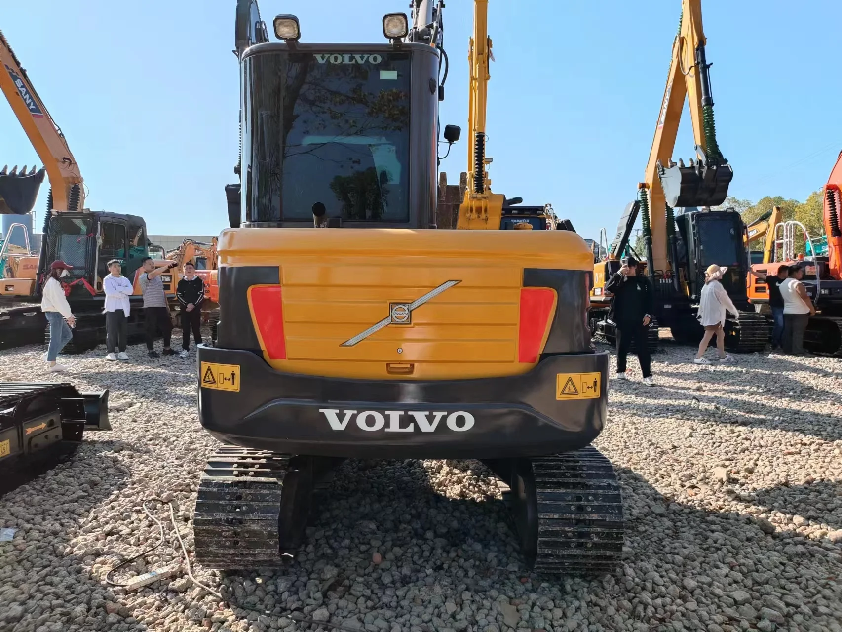 Retail Hot Sale Imported Used 6Tons Heavy Duty Digger Volvo EC60 Excavator for Sales
