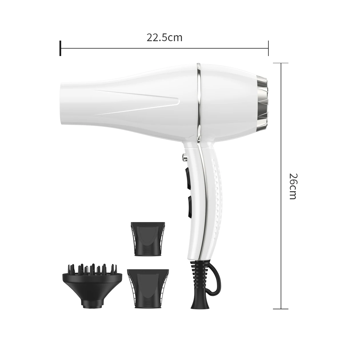 Factory Priced Wall-Mounted Electric Hair Dryer for Salons One Press Cool Shot with Negative Ionic Blow High Quality Hair Dryer